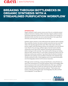 Breaking Through Bottlenecks in Organic Synthesis with a Streamlined Purification Workflow