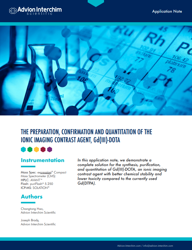 The Preparation, Confirmation, and Quantitation of the Ionic Imaging Contrast Agent, Gd(III)-DOTA